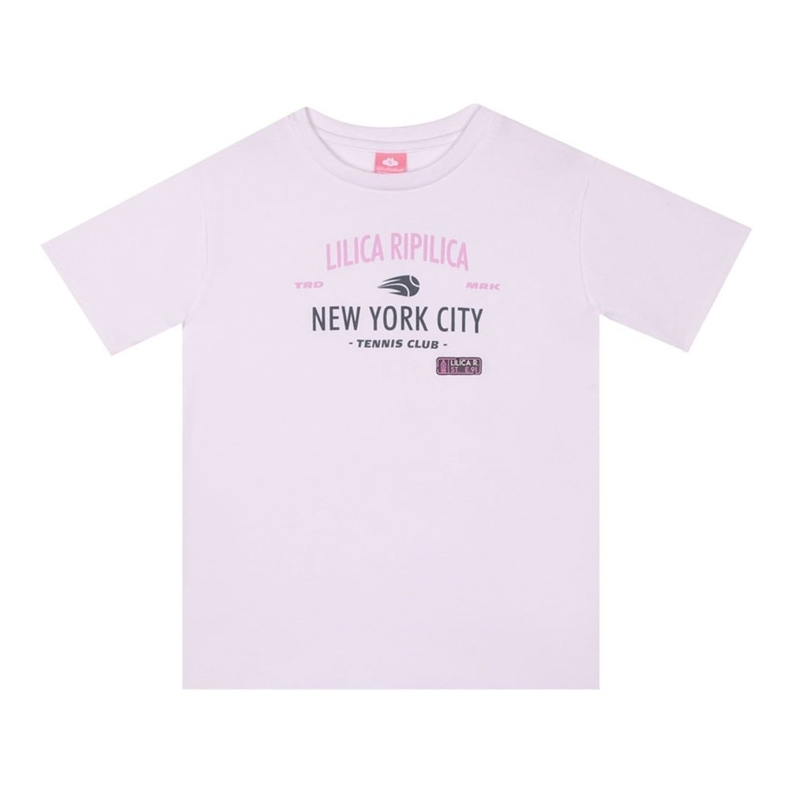 Infantil - Camiseta Manga Curta New York City Feminina Lilica Ripilica