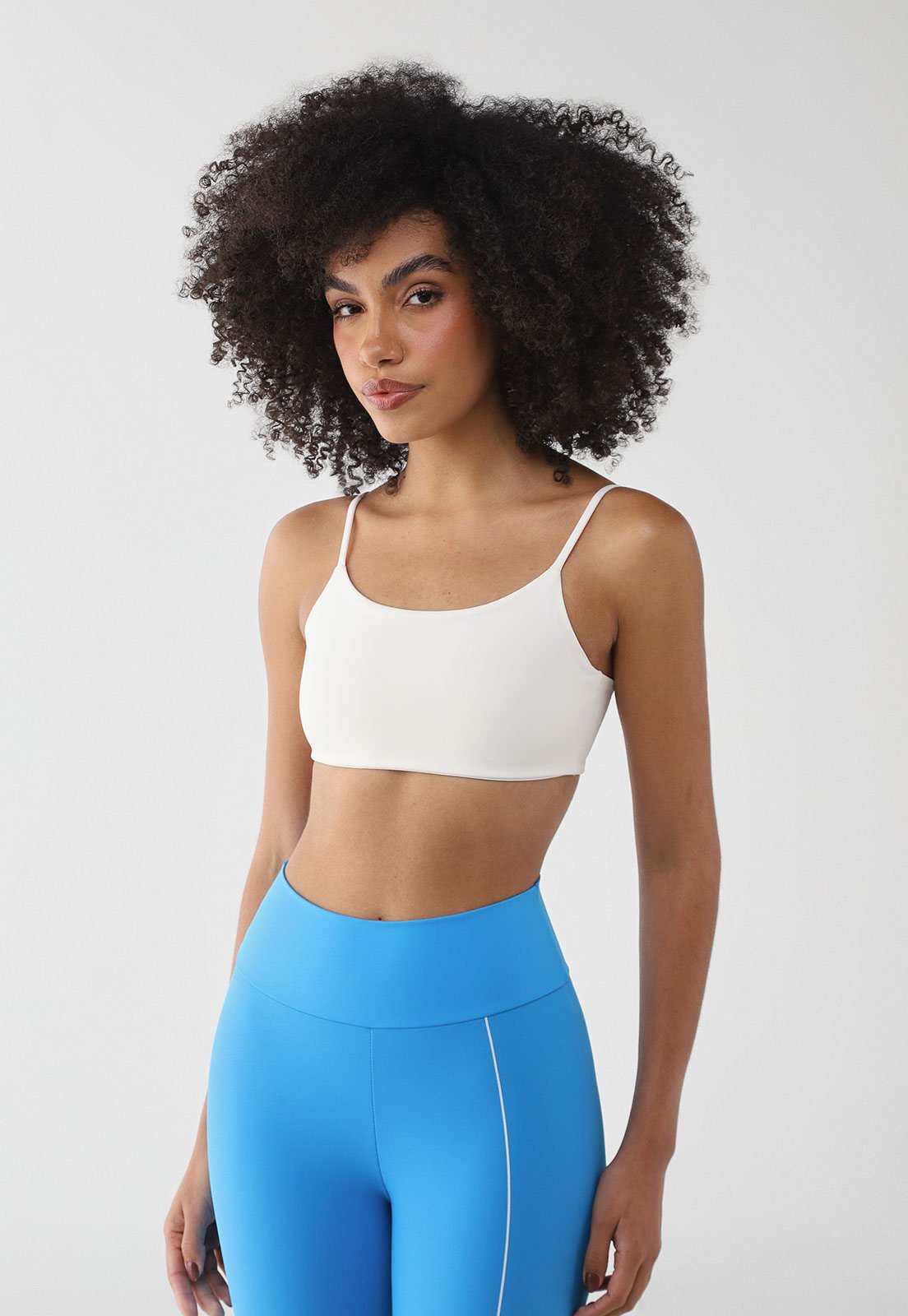 Top Feminino Colcci Sport Alças Finas Branco