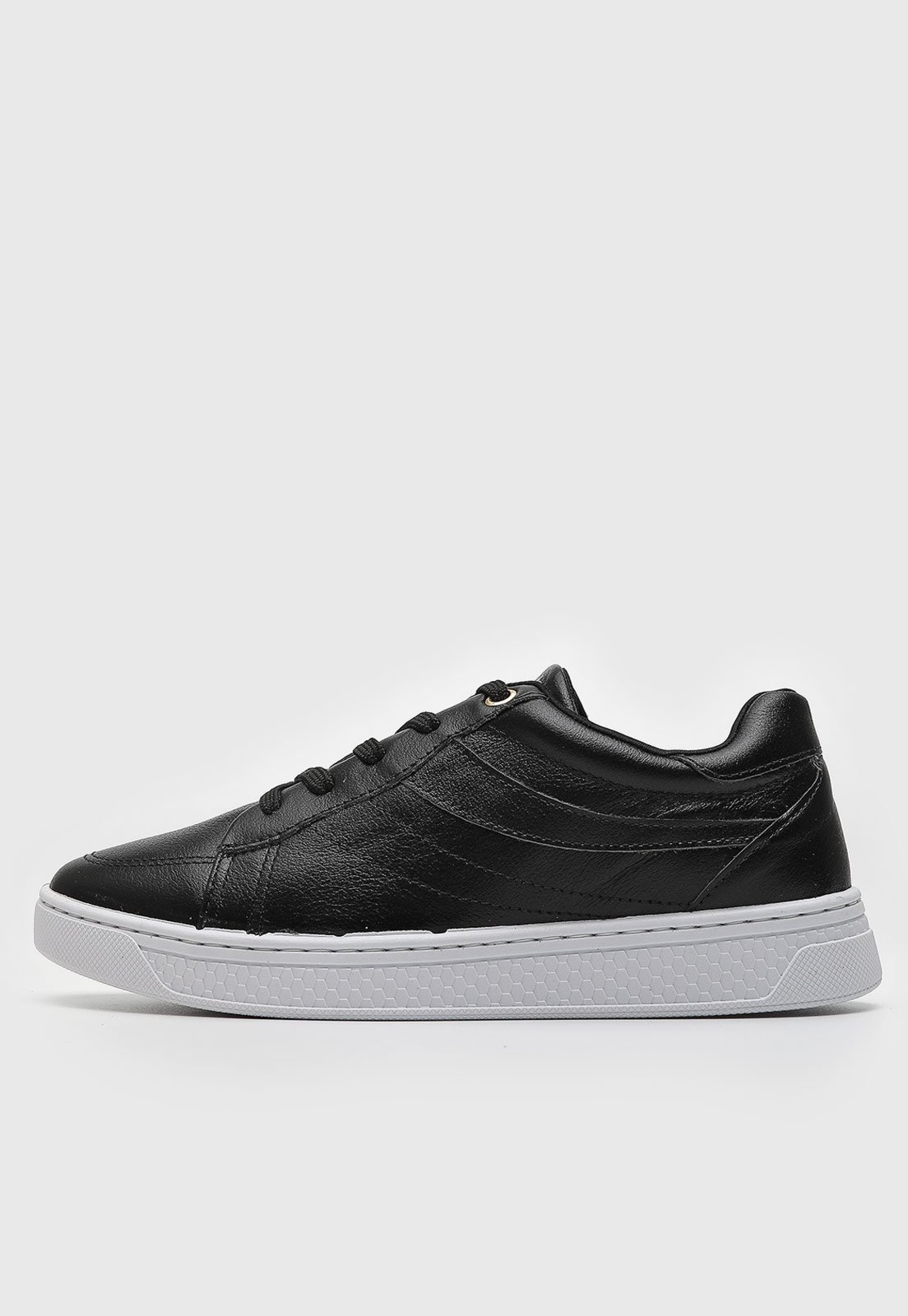 Tênis Feminino Comfortflex Cadarço Preto