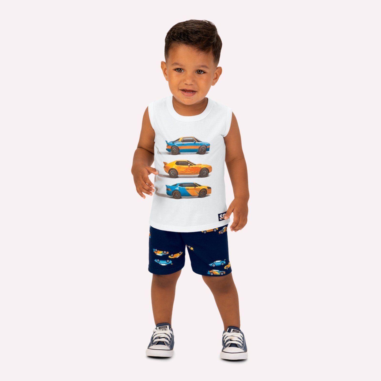 Infantil - Conjunto Menino Carros Kyly
