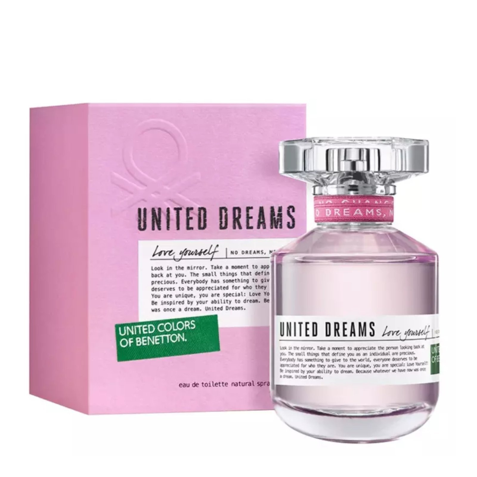Benetton United Dreams Love Yourself Feminino Eau De Toilette 50Ml