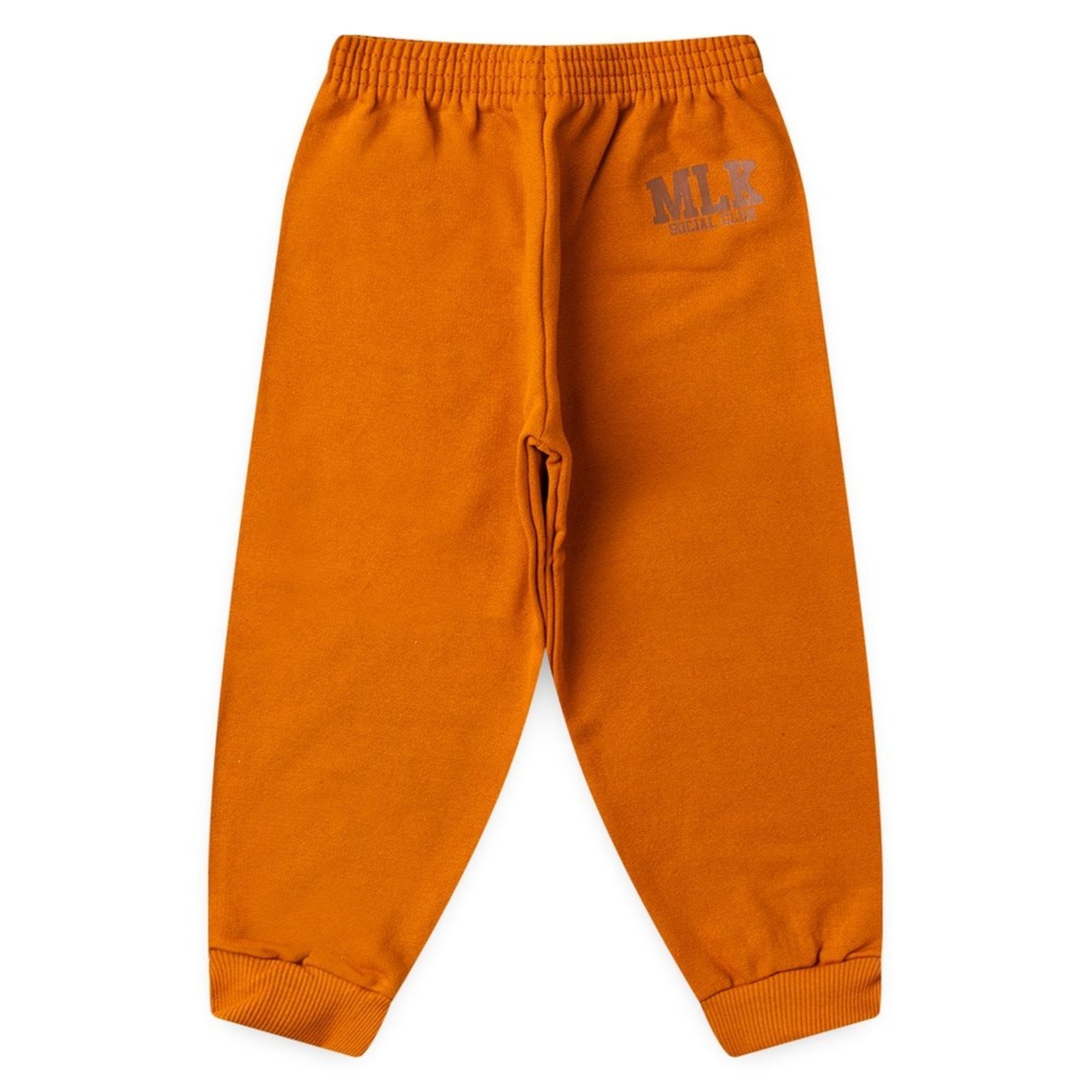 Infantil - Calça Inverno Menino Canela em Moletom Estampa MLK