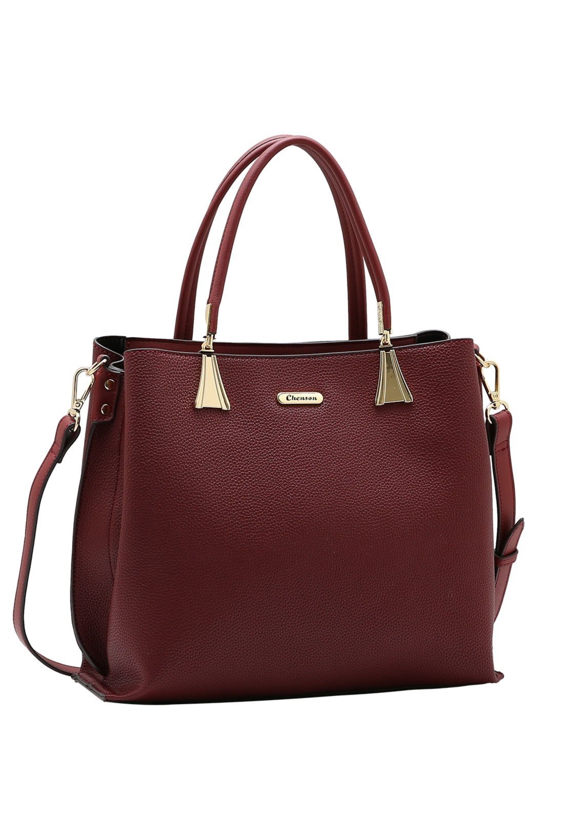 Bolsa Feminina Chenson Mão Contemporâneo 3485629 Vinho