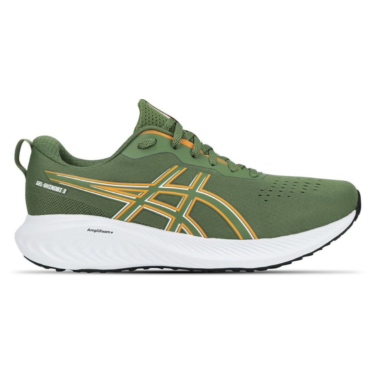 Tênis Gel Shinobi 3 - Verde/Laranja