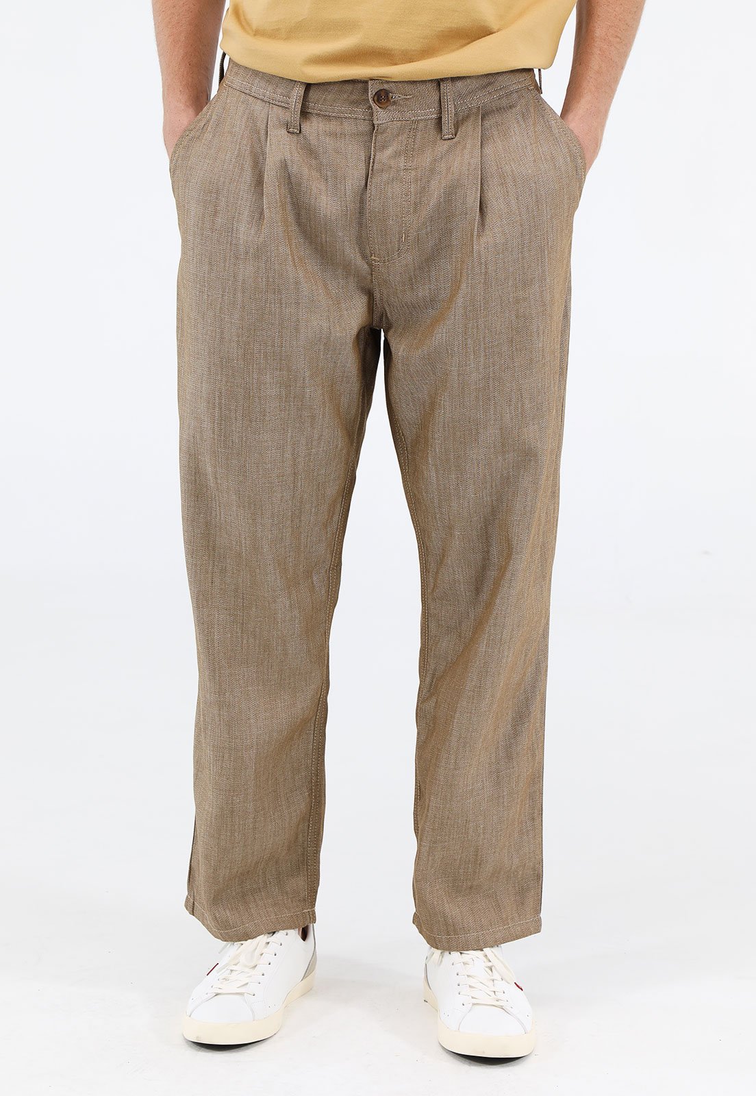 Calça de Moletom Forum Jogger Canelada Marrom