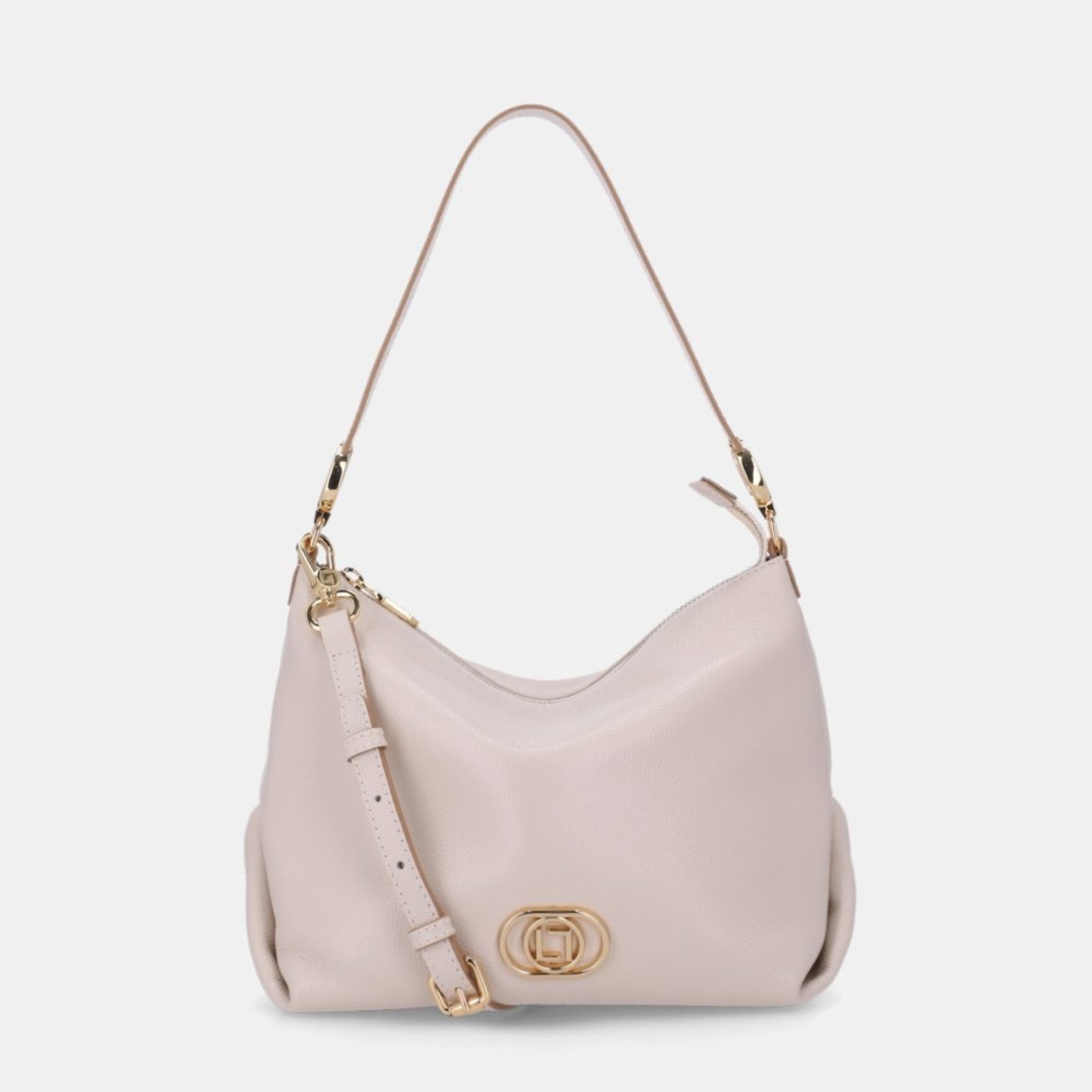 Vista 2 Bolsa Hobo Média Luz da Lua 2000765 Luz Da Lua Off-white off-white white Luz Da Lua off-white white