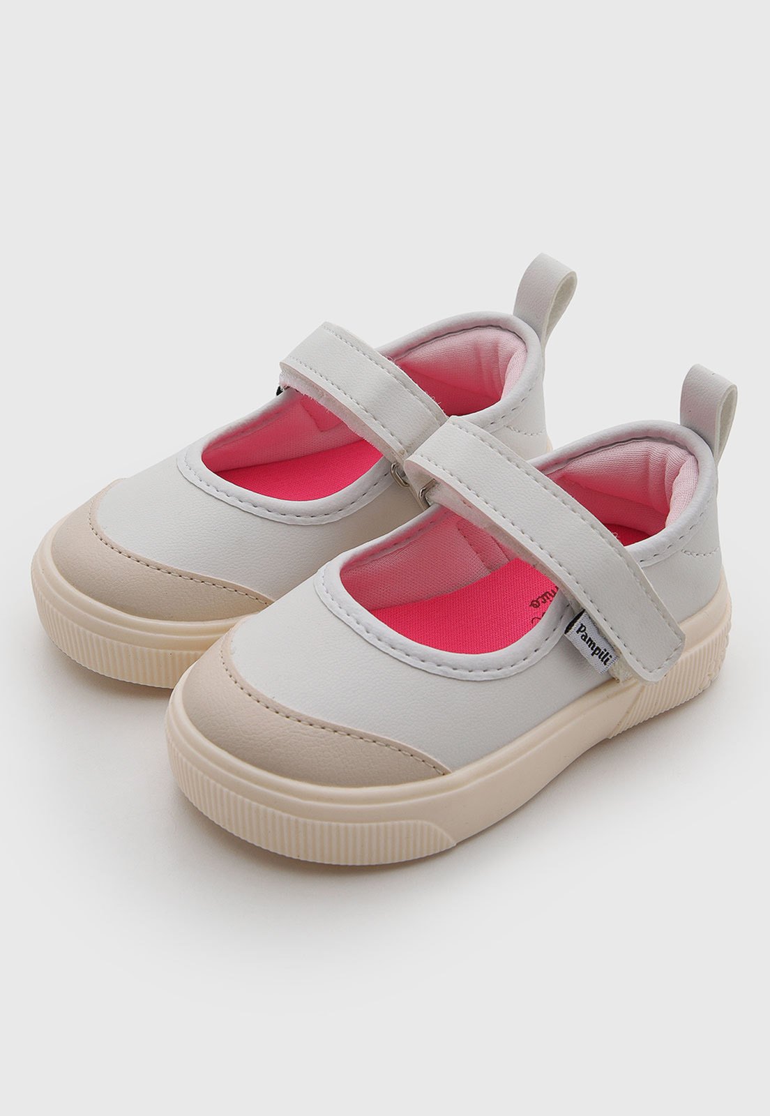 Infantil - Tênis Pampili Cano Baixo Branco