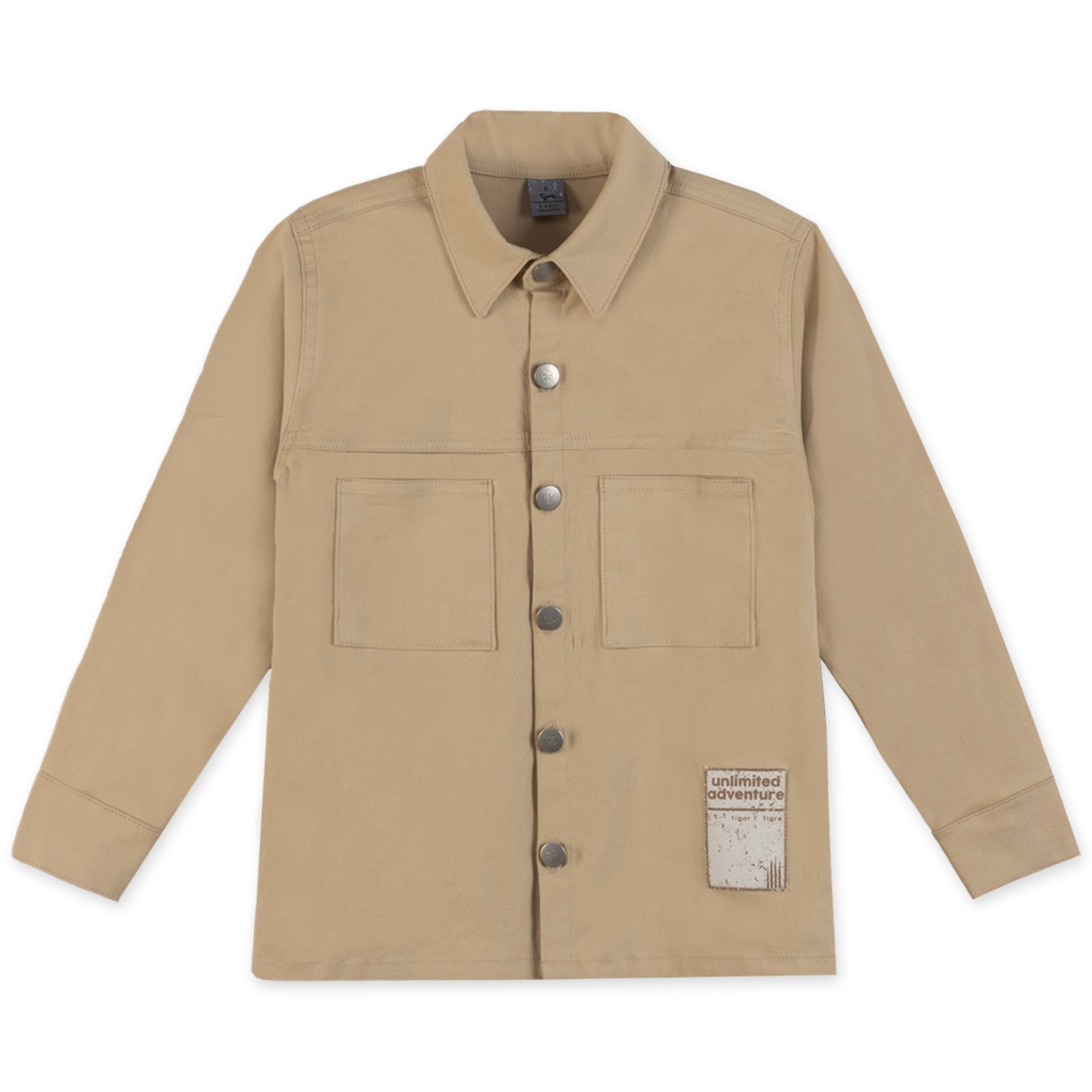 Infantil - Camisa Manga Longa Masculino Tigor T. Tigre
