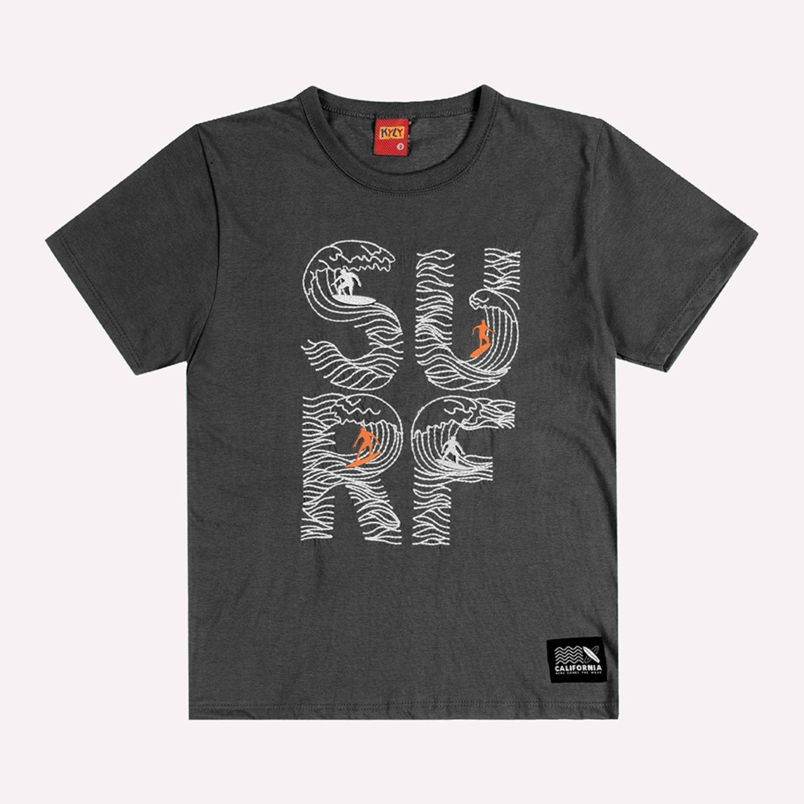 Vista 2 Infantil - Camiseta Menino Surf Kyly verde Kyly verde