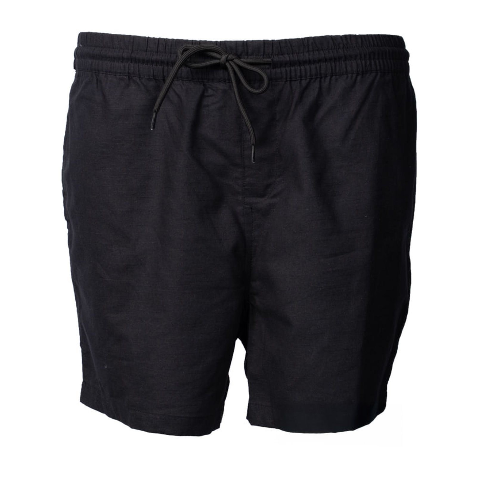 Short Masculino Dixie Algodão Bolsos Laterais Preto