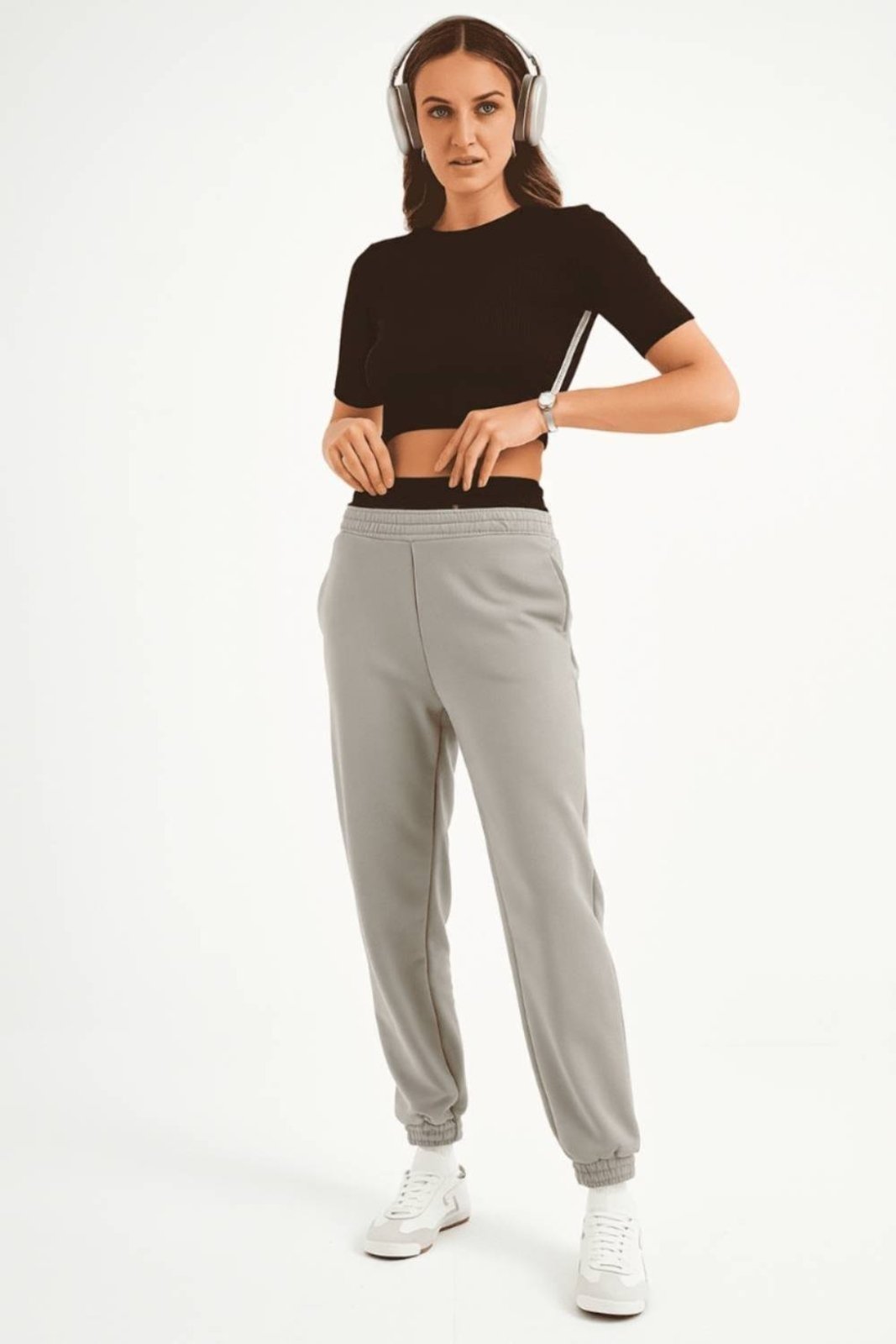 Blusa Colcci Sport Slim Canelada Feminina Preto