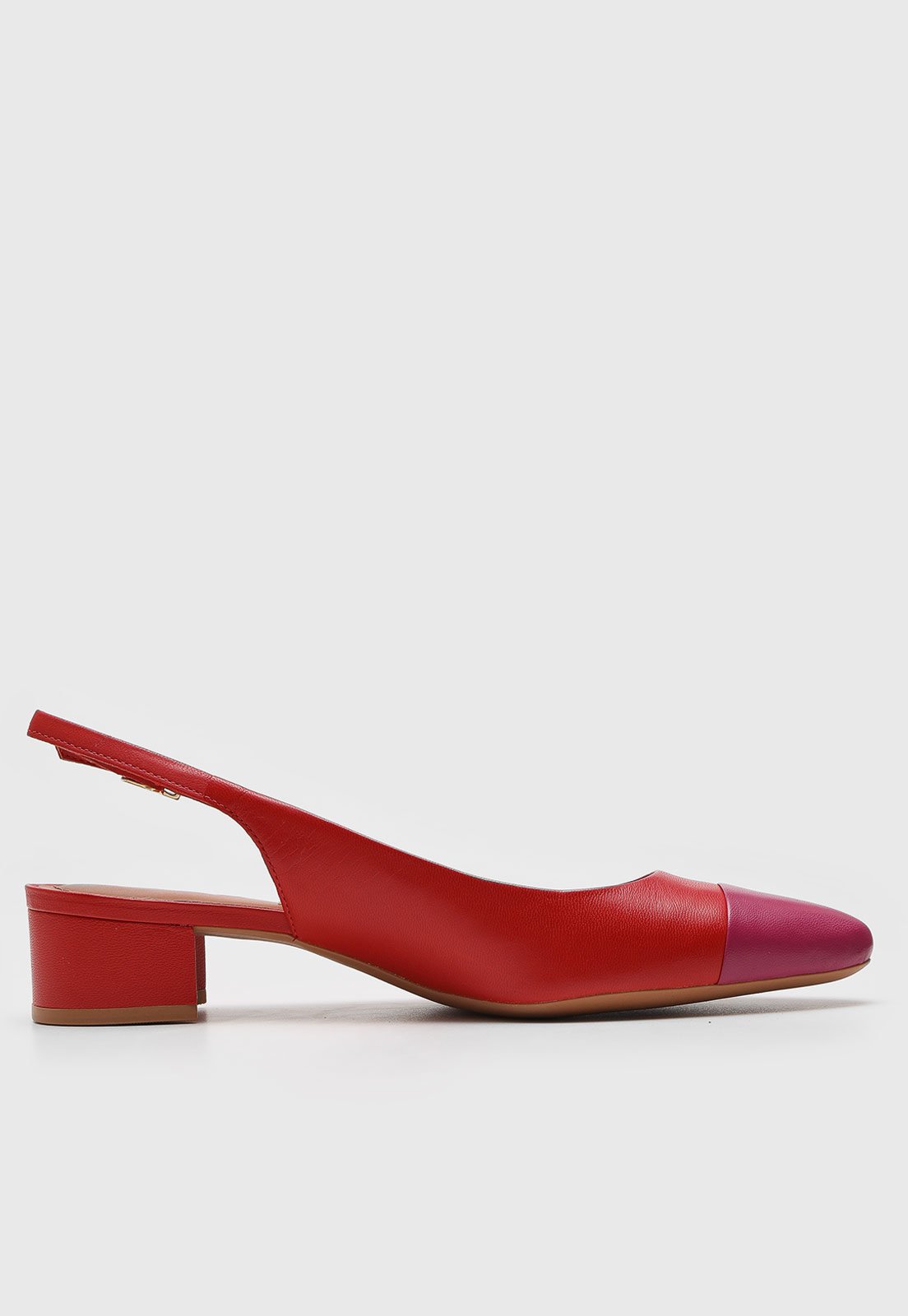 Vista 3 Scarpin Slingback Santa Lolla Color Santa Lolla caramelo