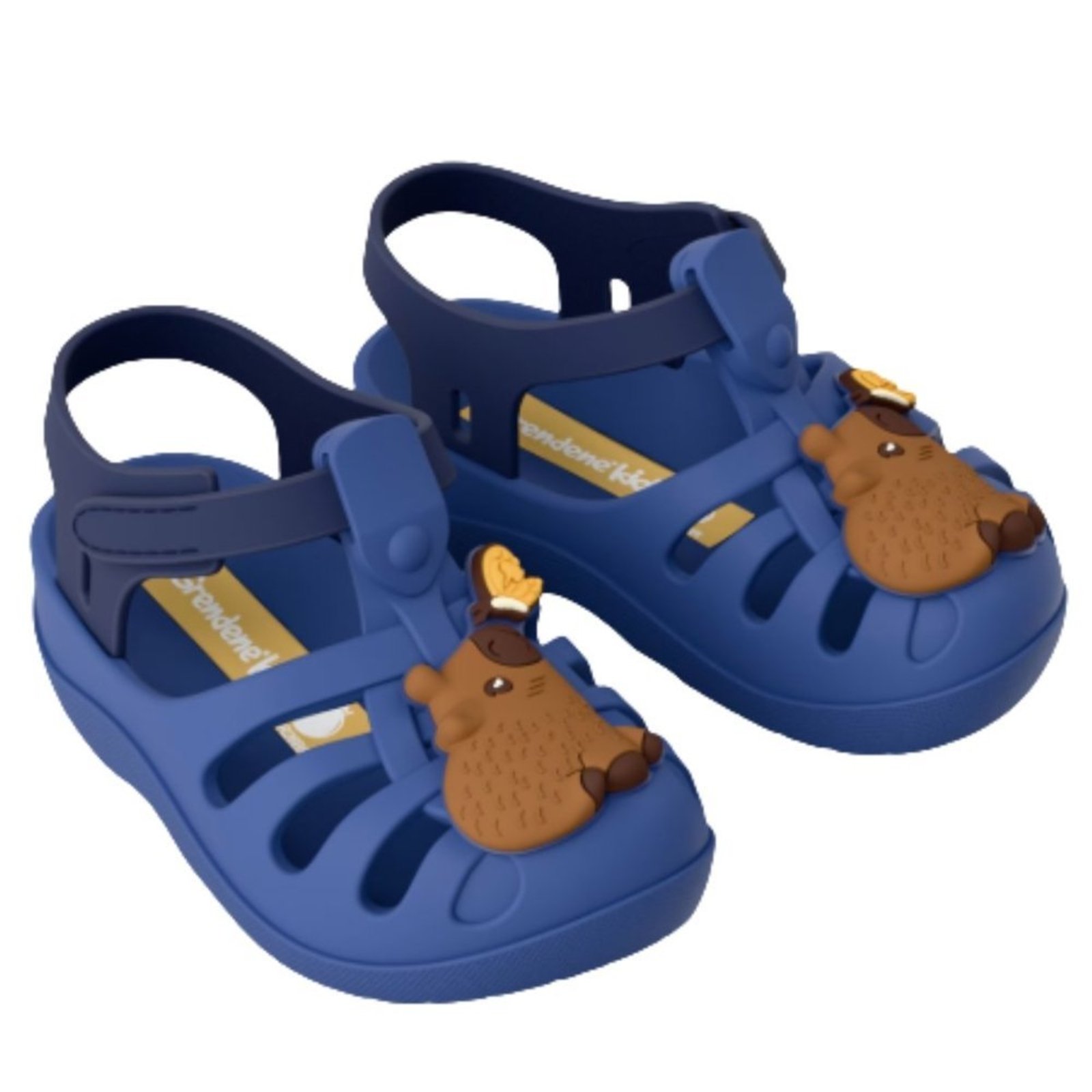 Infantil - Babuche Grendene Lumy Capivara 23488 Grendene Azul