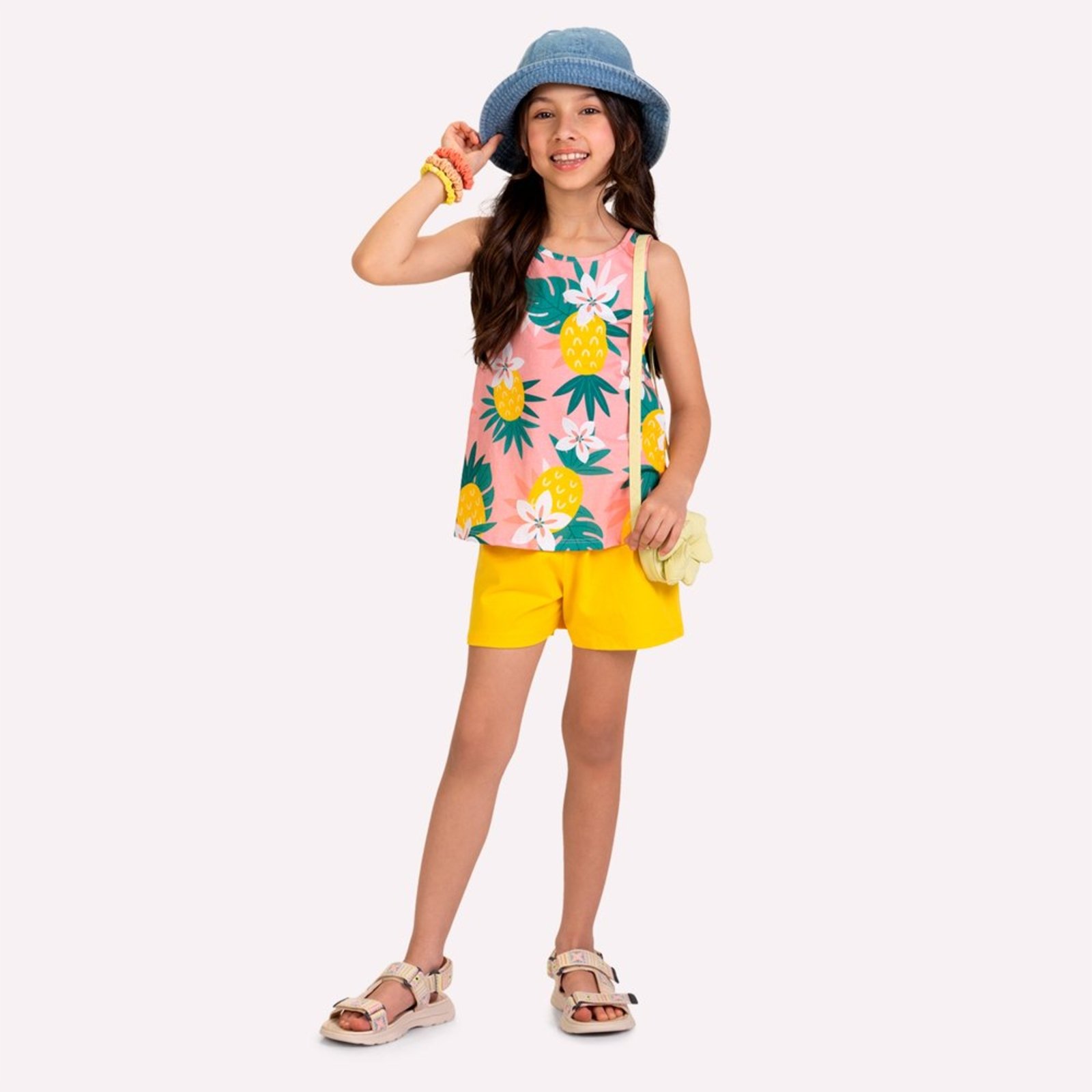 Infantil - Conjunto Menina Estampa Kyly
