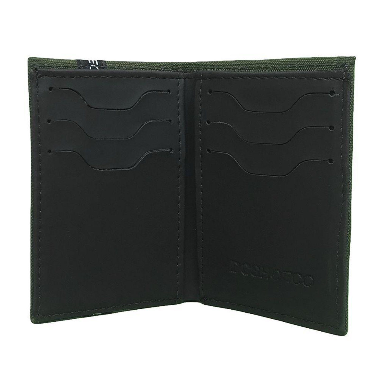 Vista 3 Carteira DC Shoes Milita Tape Escuro verde DC Shoes verde