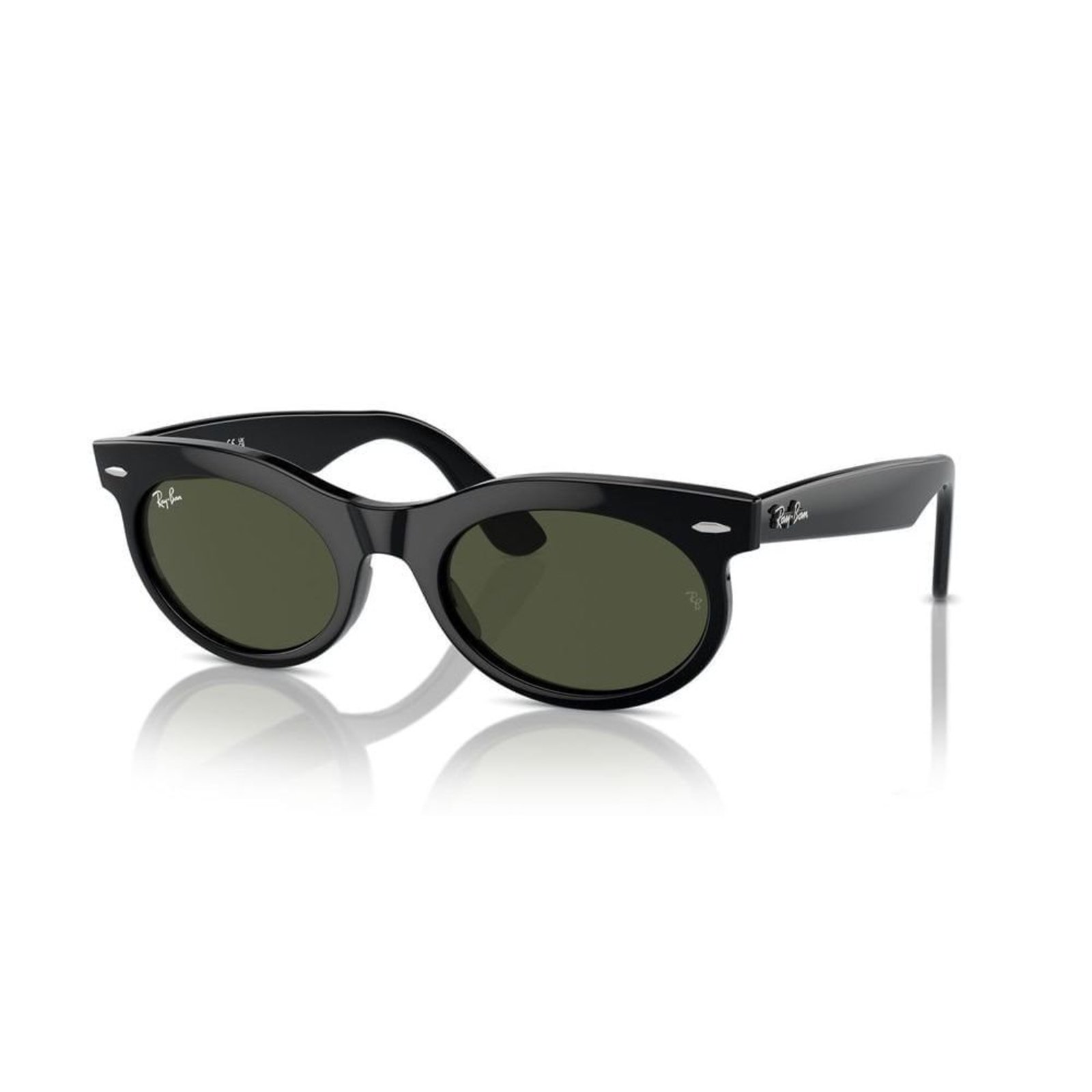 Vista 2 Óculos de Sol Ray-Ban Wayfarer Oval preto Ray-Ban preto