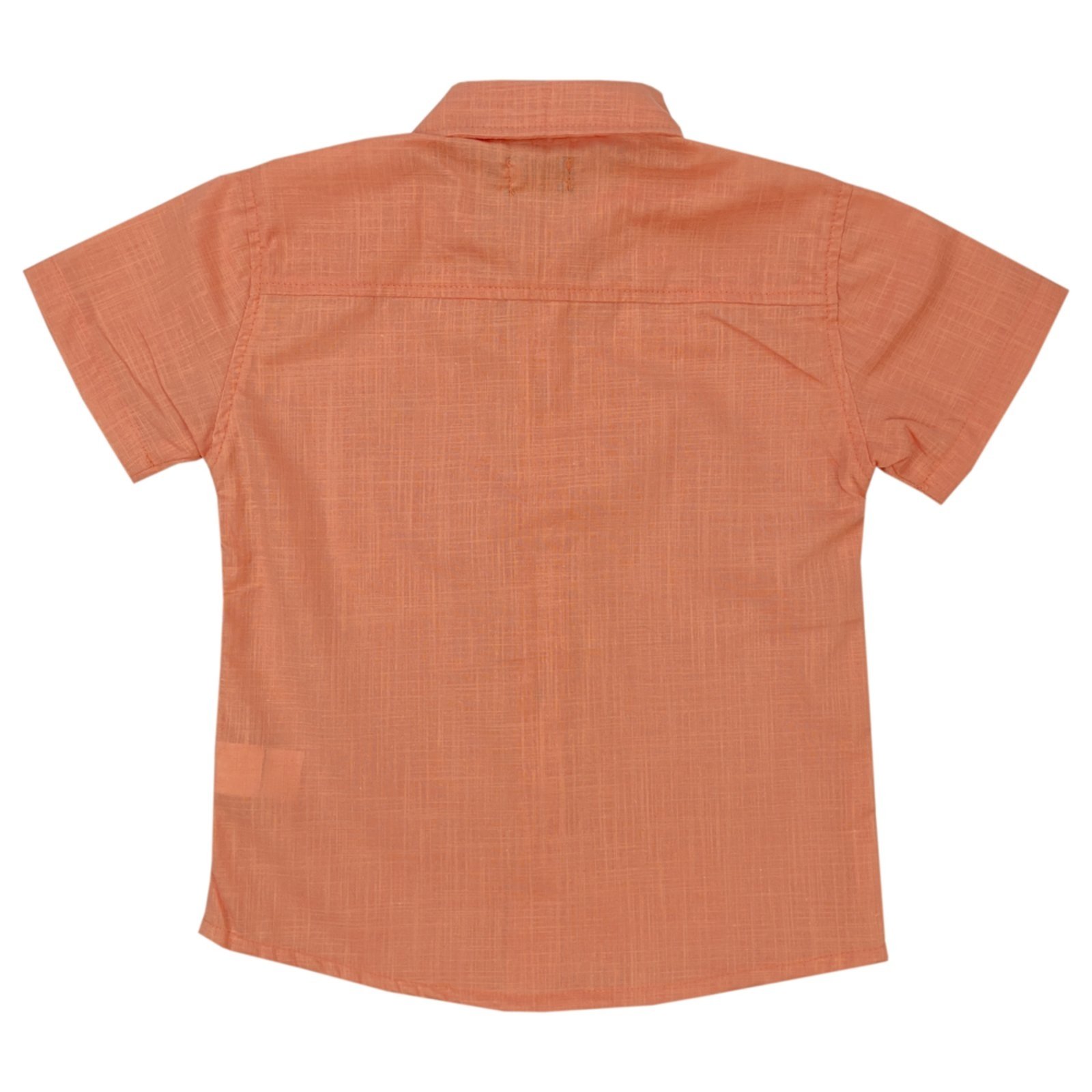 Vista 3 Infantil - Camisa Look Jeans Tricoline coral Look Jeans coral