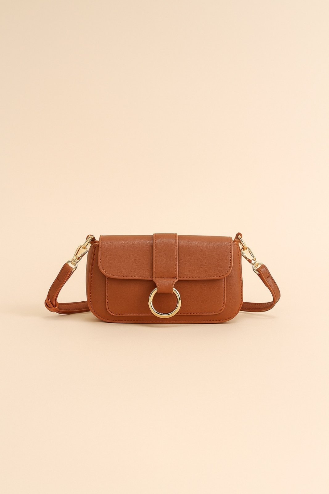 Vista 2 Bolsa Média Transversal D Bell Outlet Fashion marrom D BELL OUTLET FASHION marrom