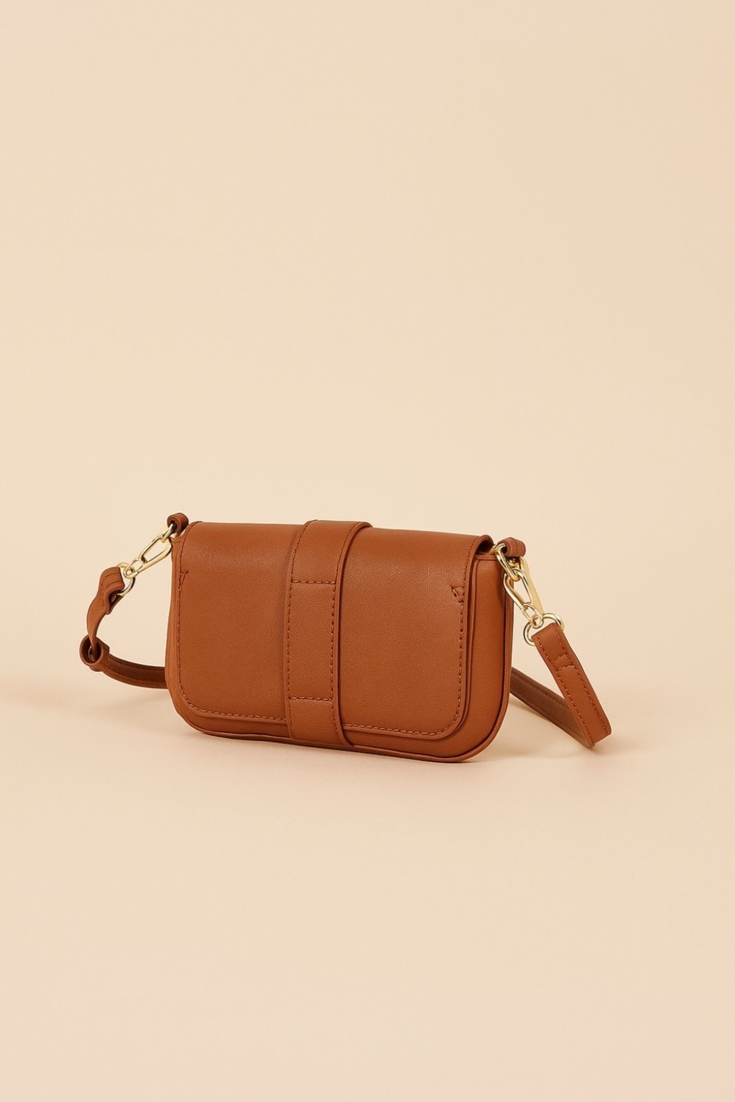 Vista 3 Bolsa Média Transversal D Bell Outlet Fashion marrom D BELL OUTLET FASHION marrom