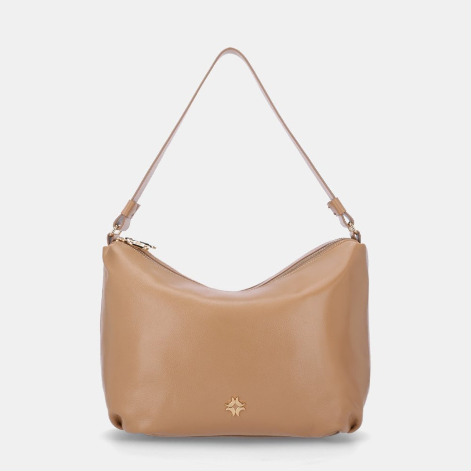 Vista 2 Bolsa Hobo Grande Luz da Lua - 2000715 Luz Da Lua caramelo caramelo