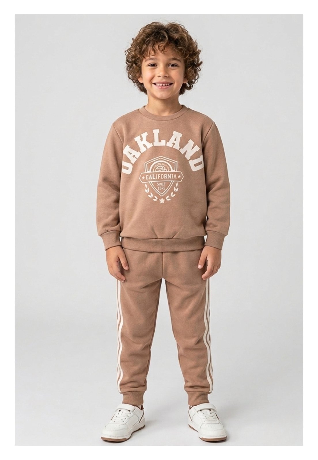 Infantil - Conjunto Bem Vestir Masculino Marrom