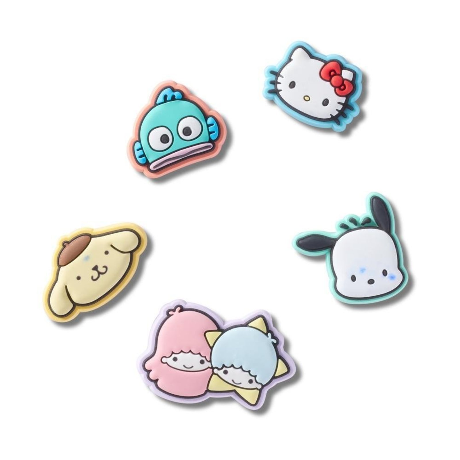 Infantil - Jibbitz™ Sanrio Hello Kitty Friends Pack Com 5 Peças Único Branco