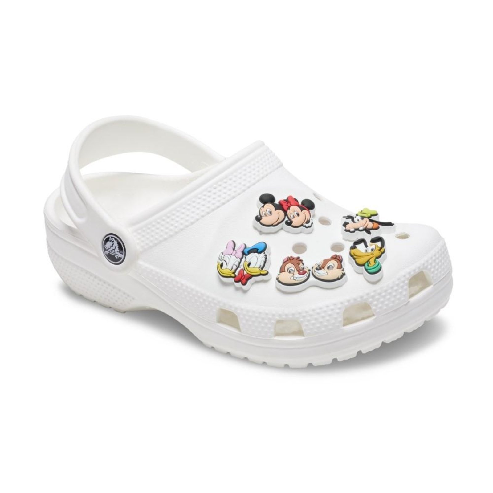 Vista 3 Infantil - Jibbitz™ Mickey and Friends Pack com 5 Peças Crocs branco