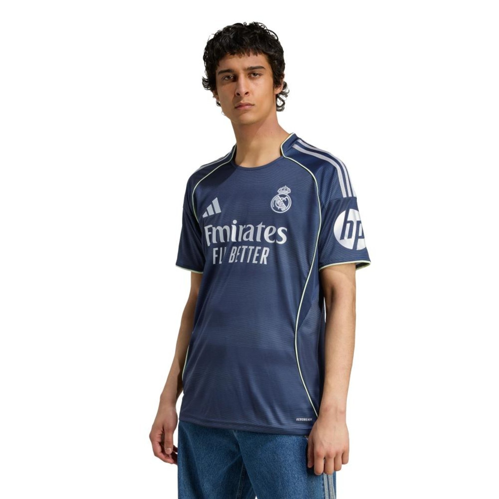 Camisa II do Real Madrid 25/26 adidas Performance Azul