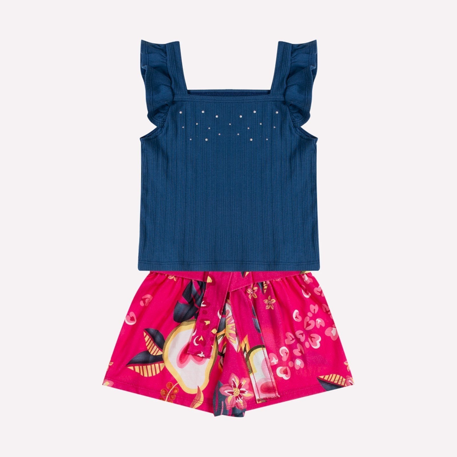 Infantil - Conjunto Menina Strass Kyly