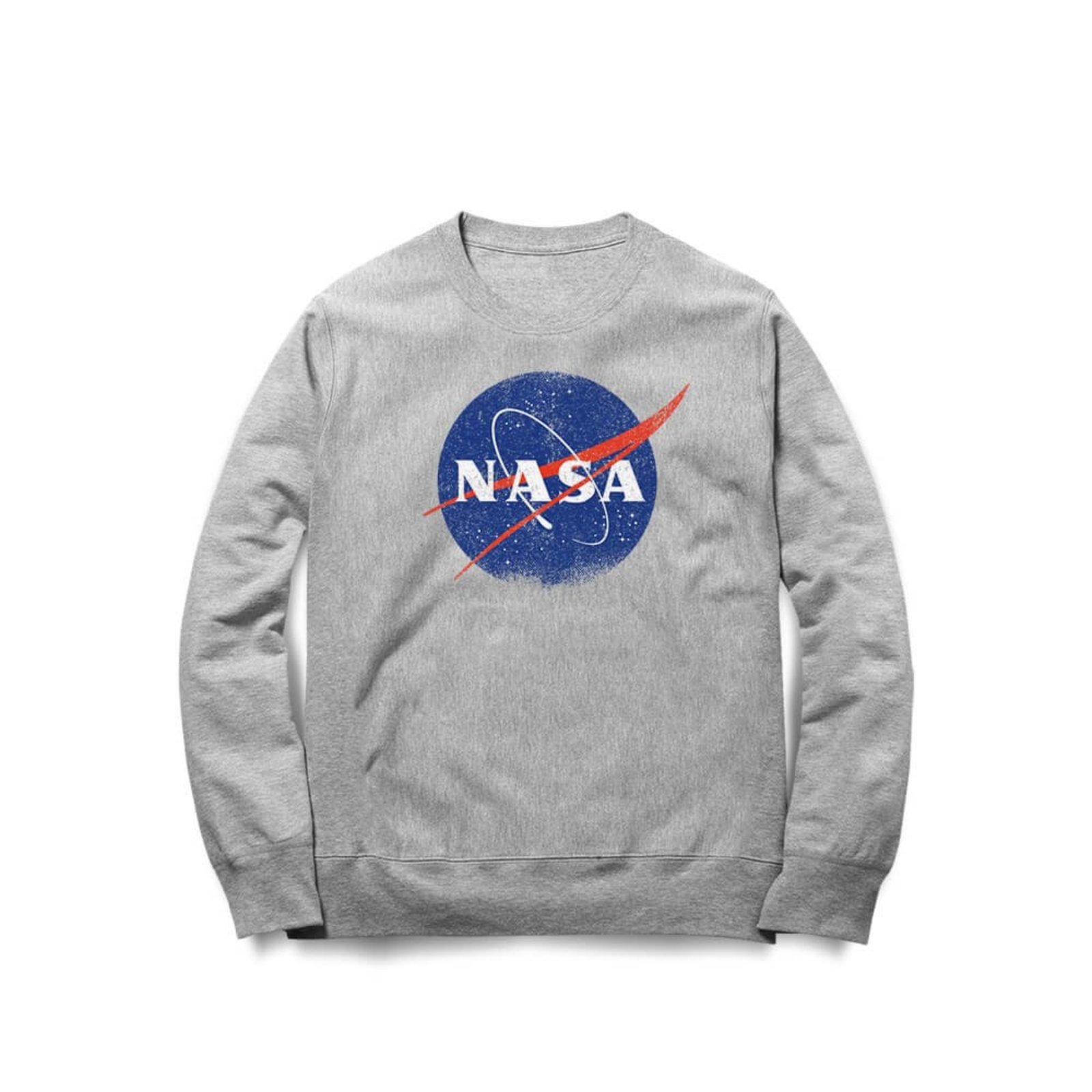 Moletom Nasa - Mescla Cinza - Casual - Studio Geek