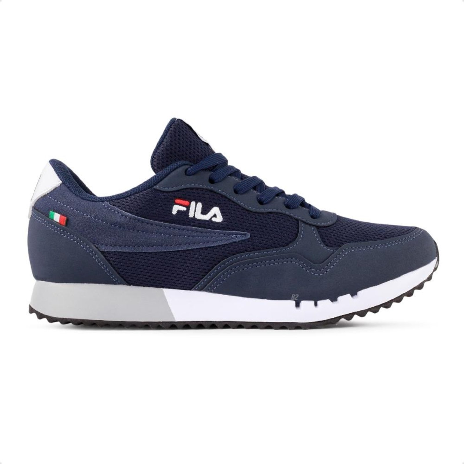 Tênis Fila Euro Jogger Sport II Masculino Azul Marinho