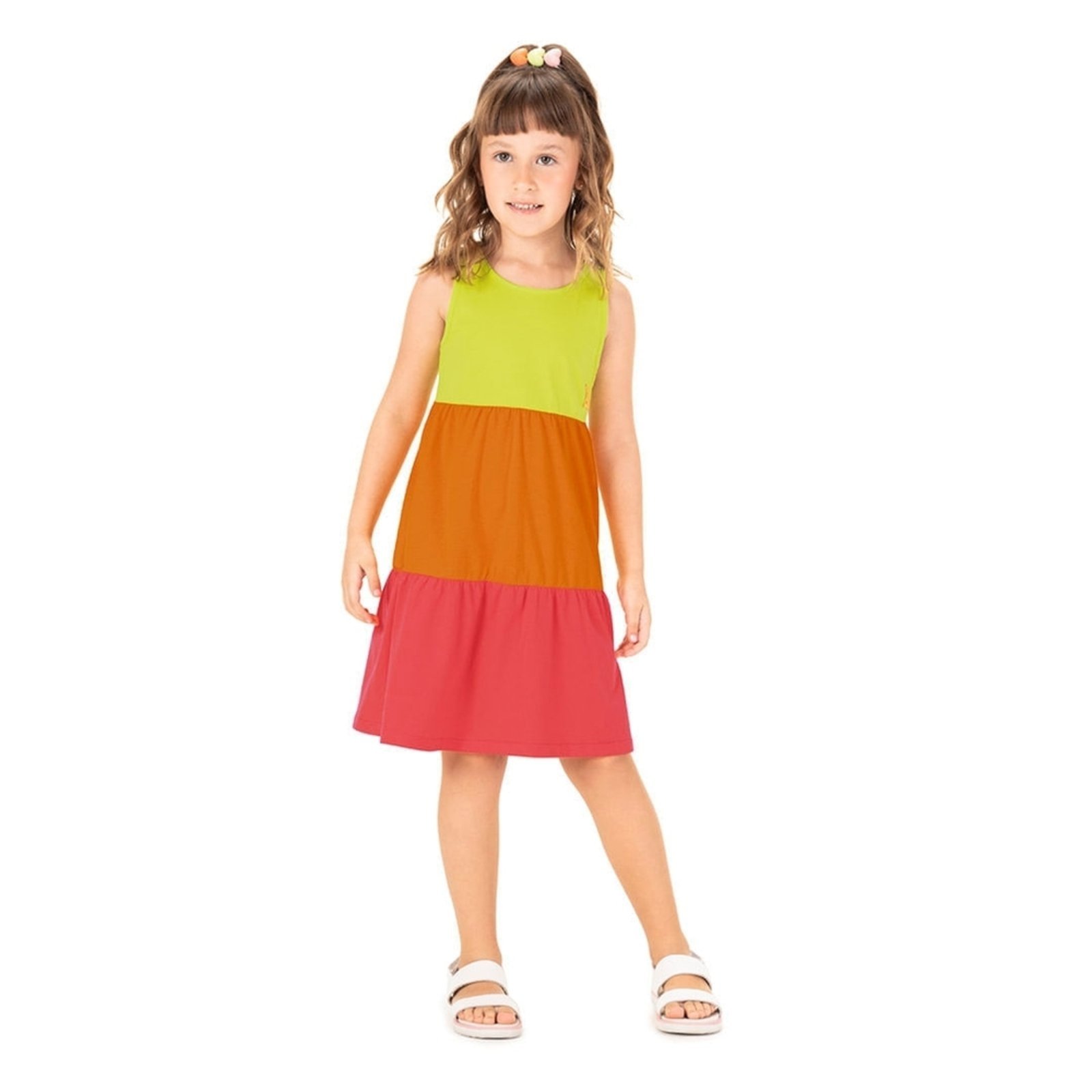 Infantil – Vestido Curto Feminino Marisol