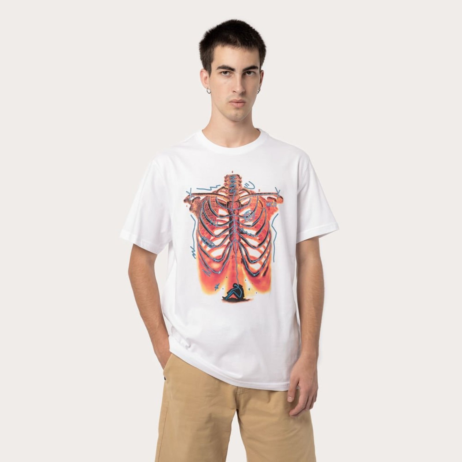 T-Shirt Mcd Regular Branco