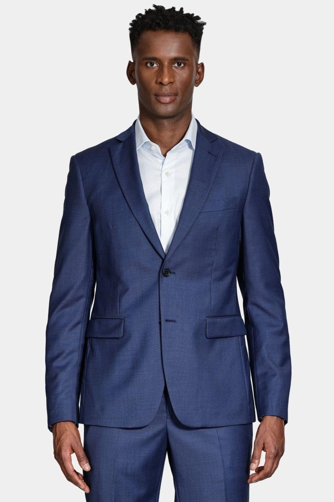 Vista 2 Costume Aramis Lã Super 120 Slim azul Aramis azul