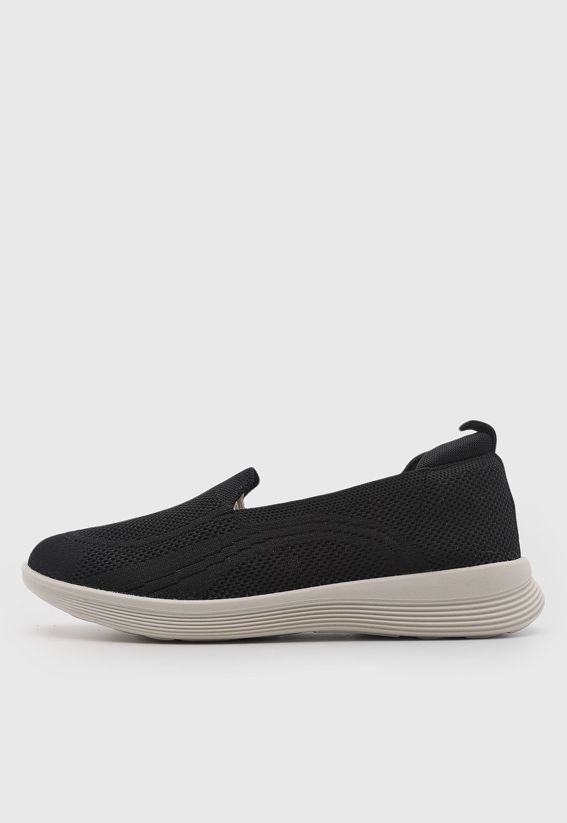 Tênis Feminino Usaflex Slip On Preto