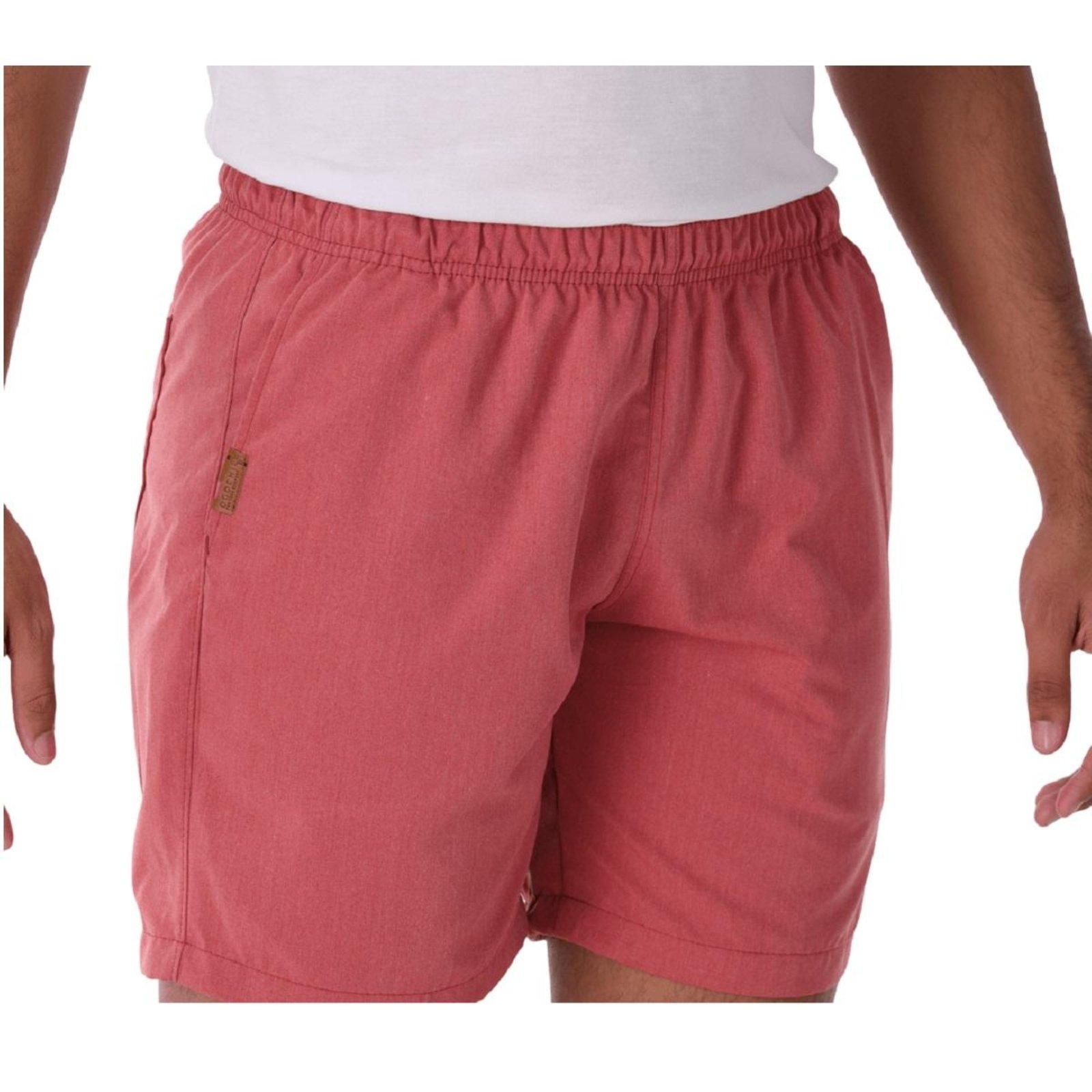 Bermuda Casual Masculina Ogochi 004544101 Vermelha