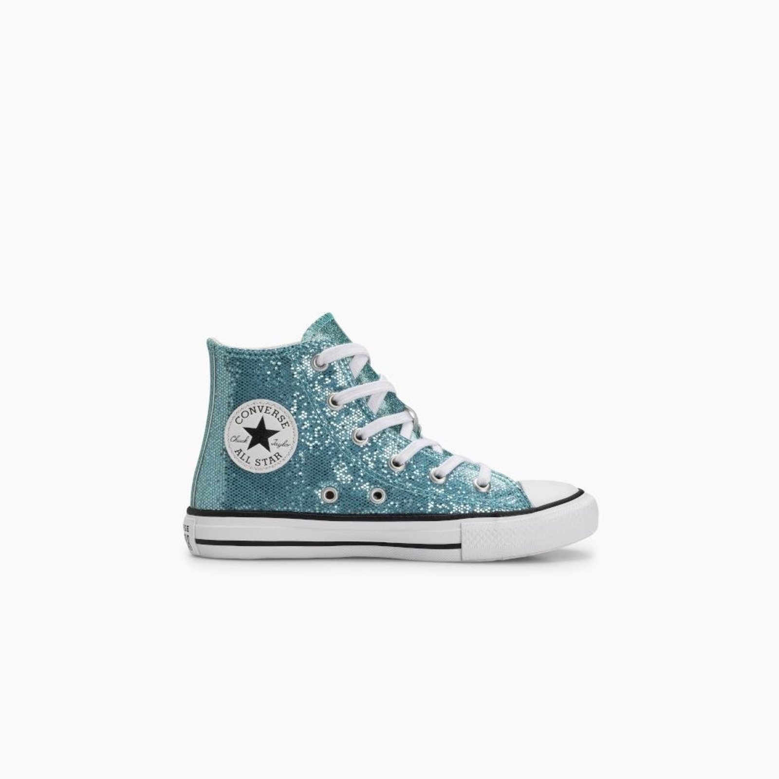 Infantil - Tênis Juvenil Chuck Taylor All Star Shine Cano Alto Azul