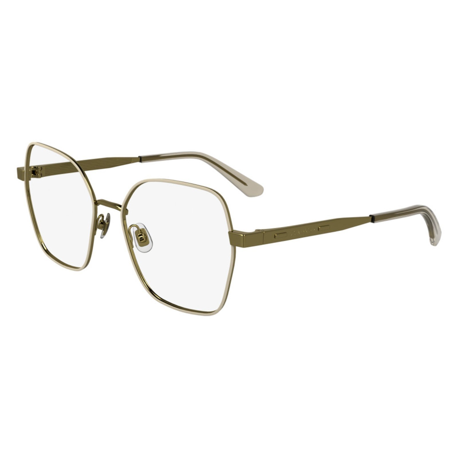Armação Calvin Klein CK24112 719 Dourado Feminino
