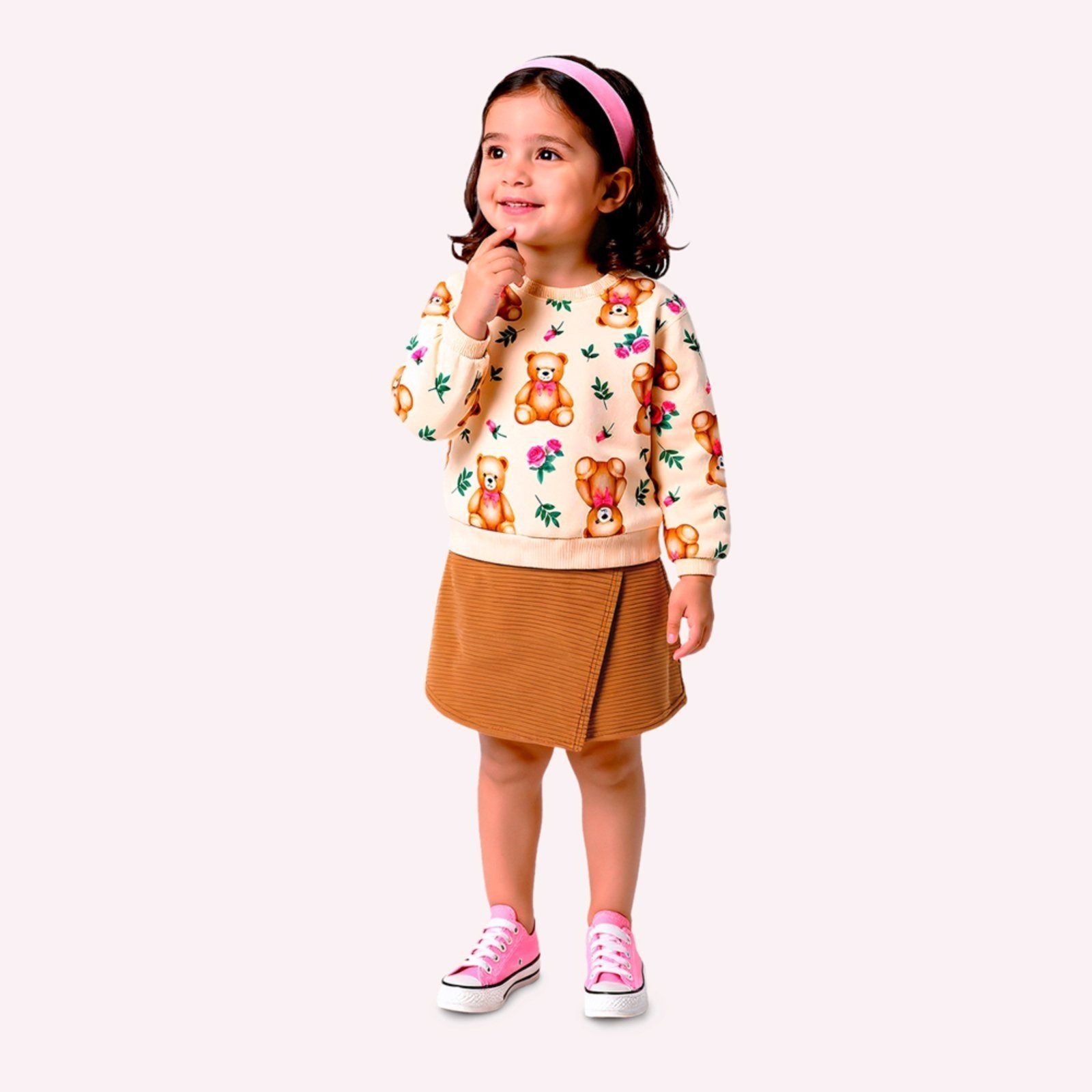 Infantil - Conjunto Menina Ursinhos Kyly