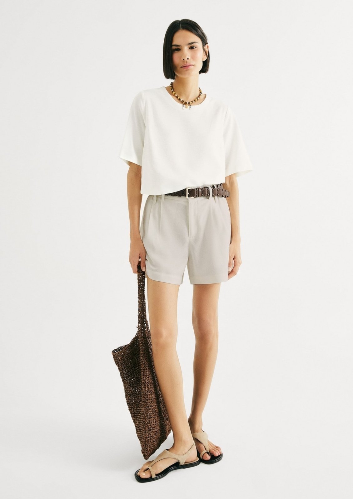 Shorts Feminino De Alfaiataria Hering