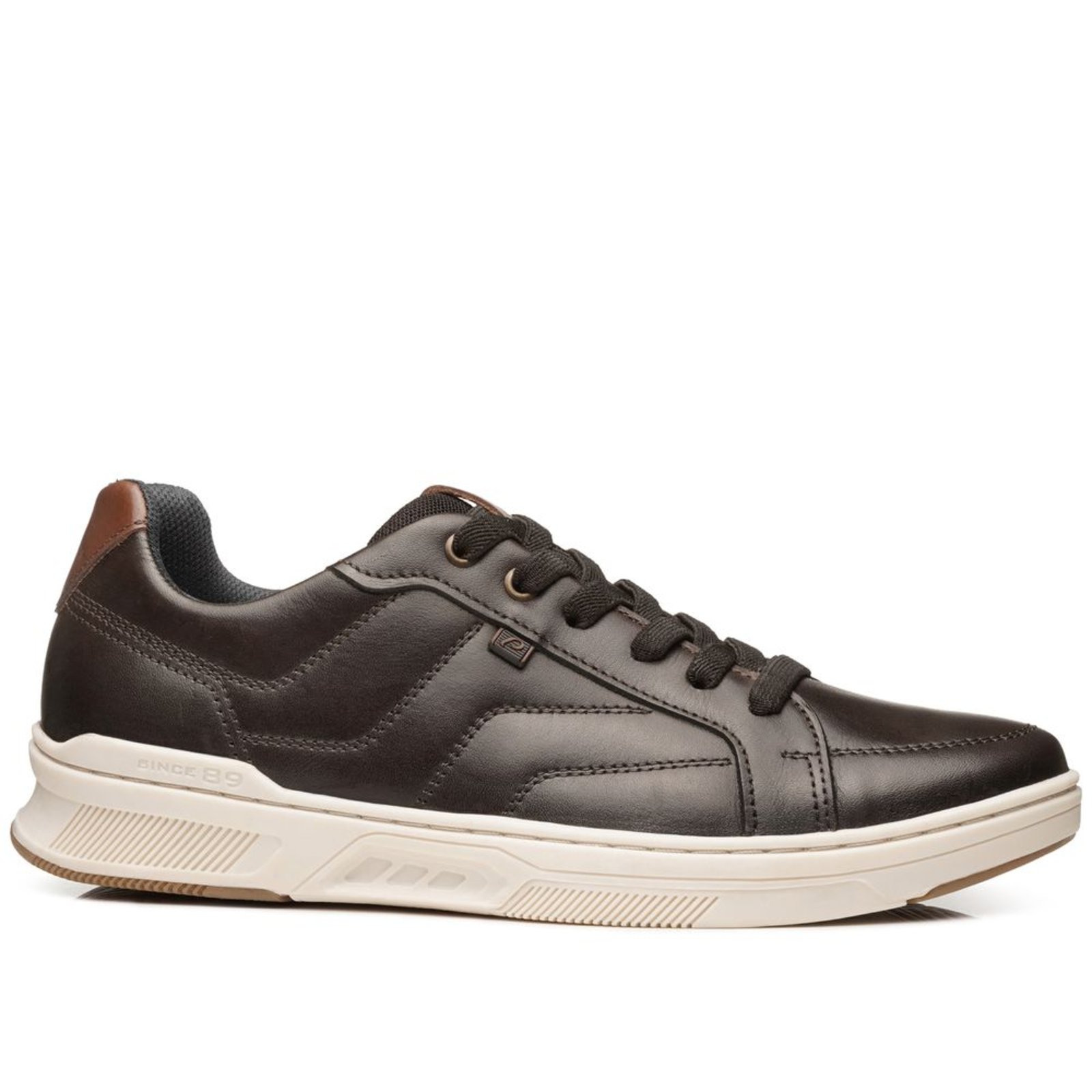 Sapatênis Pegada Masculino em Couro Dark Brown 110607-04 Sapatênis Pegada Masculino em Couro Dark Brown 110607-04 37