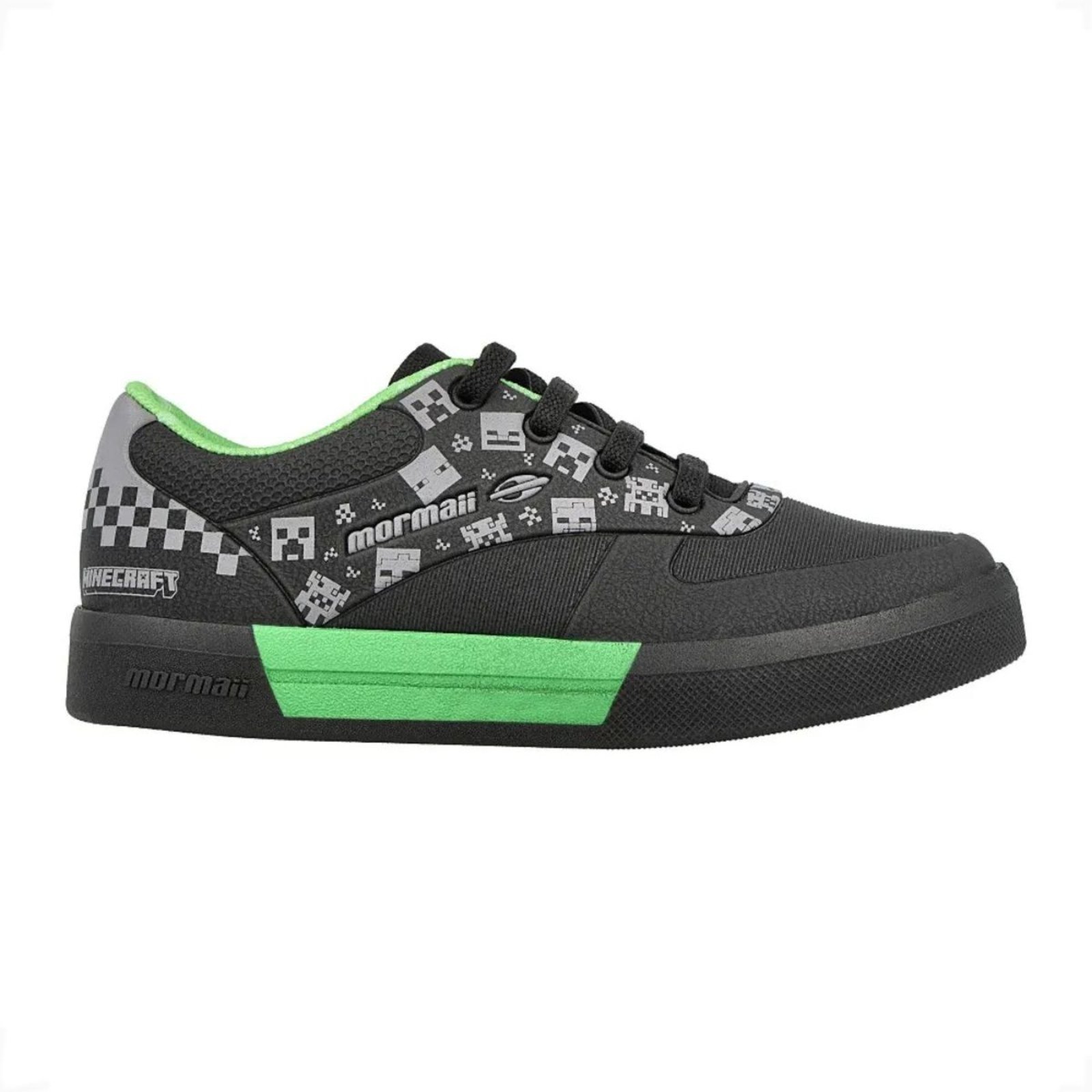 Tenis Mormaii Urban Smash Minecraft Jr Easy Preto