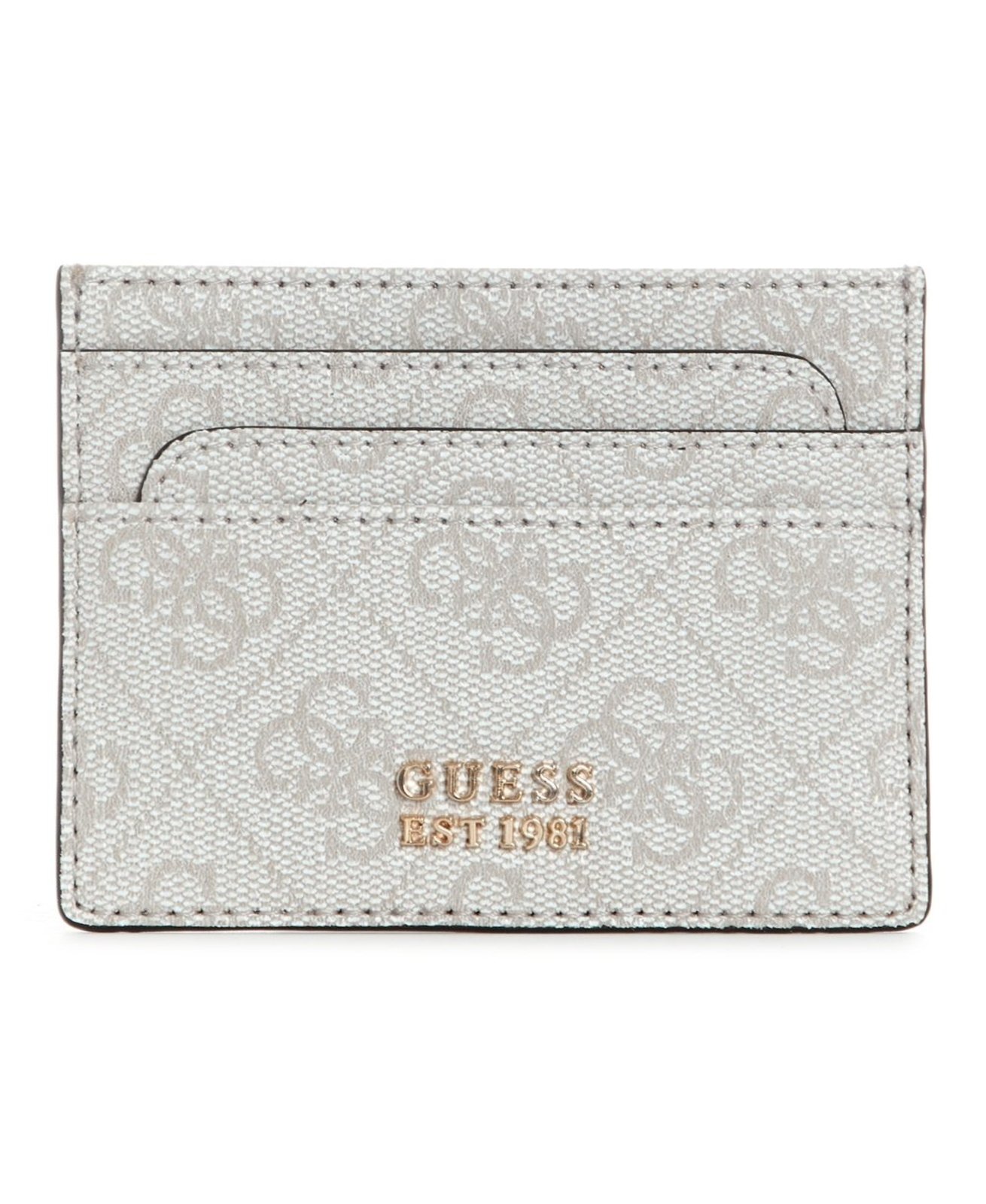 Porta-Cartões Guess Laurel II Slim Off White