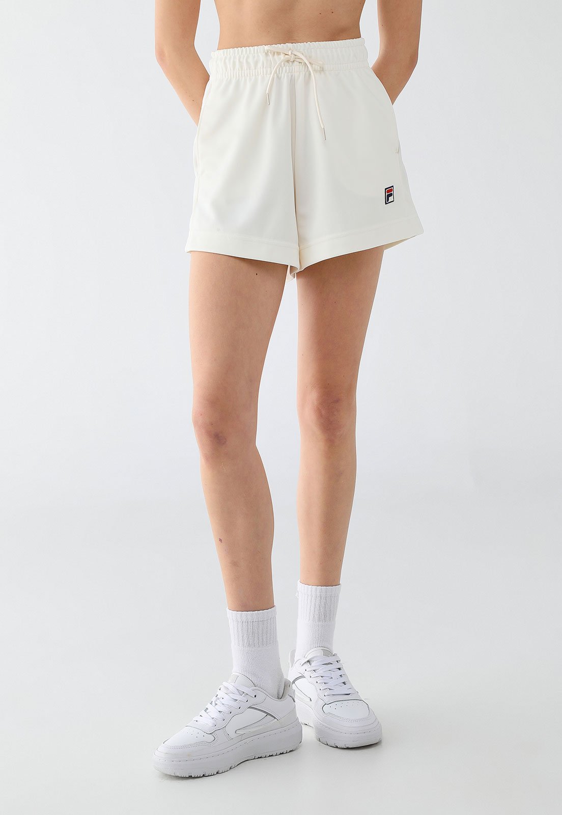 Vista 2 Shorts Feminino Fila Heritage Off-White off-white white Fila off-white white