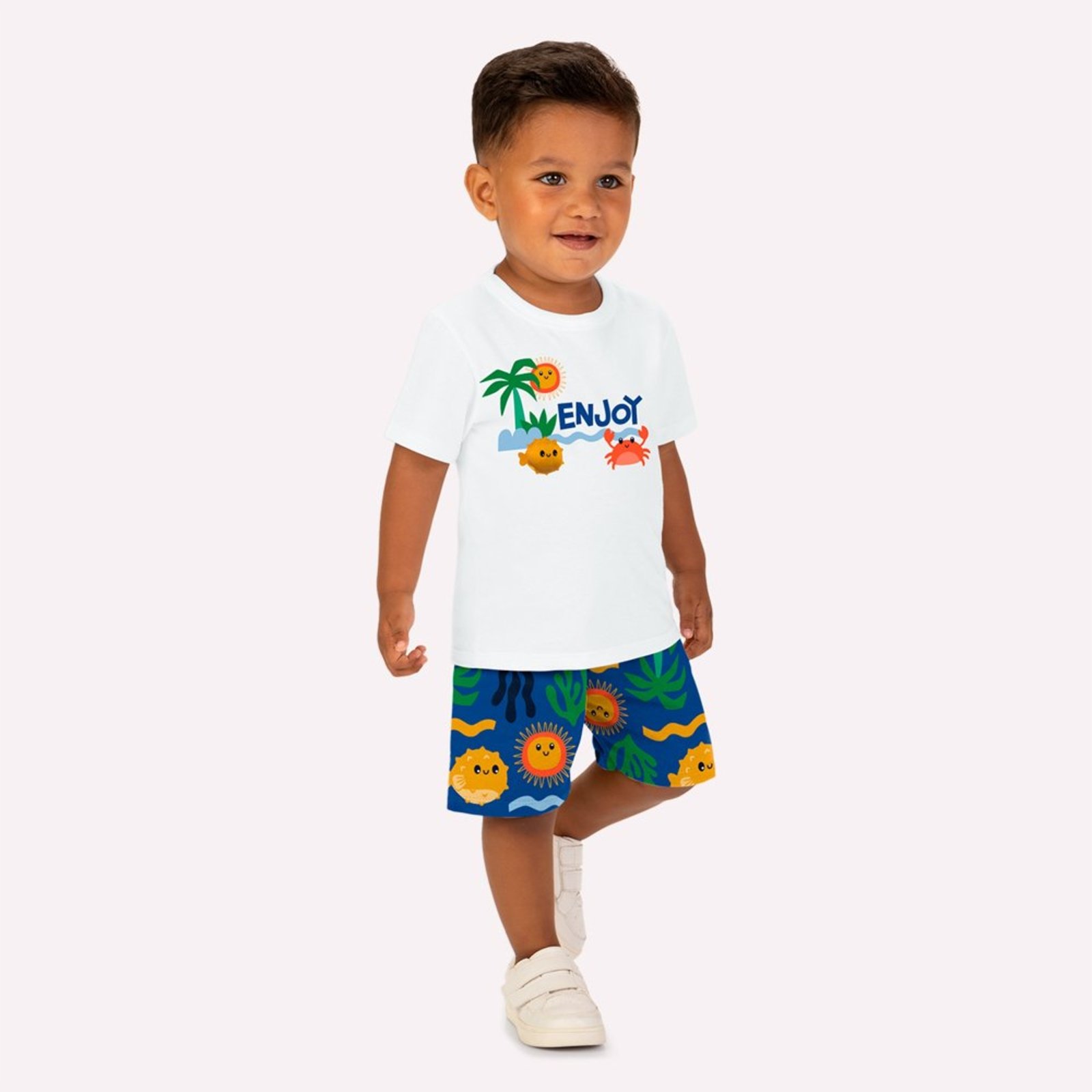 Infantil - Conjunto Menino em Algodão Kyly