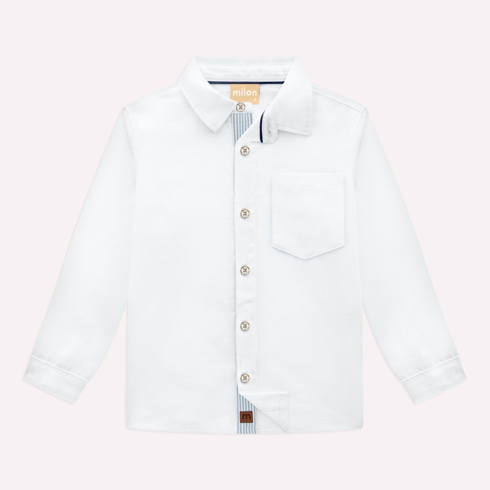 Infantil - Camisa Menino em Algodão Milon