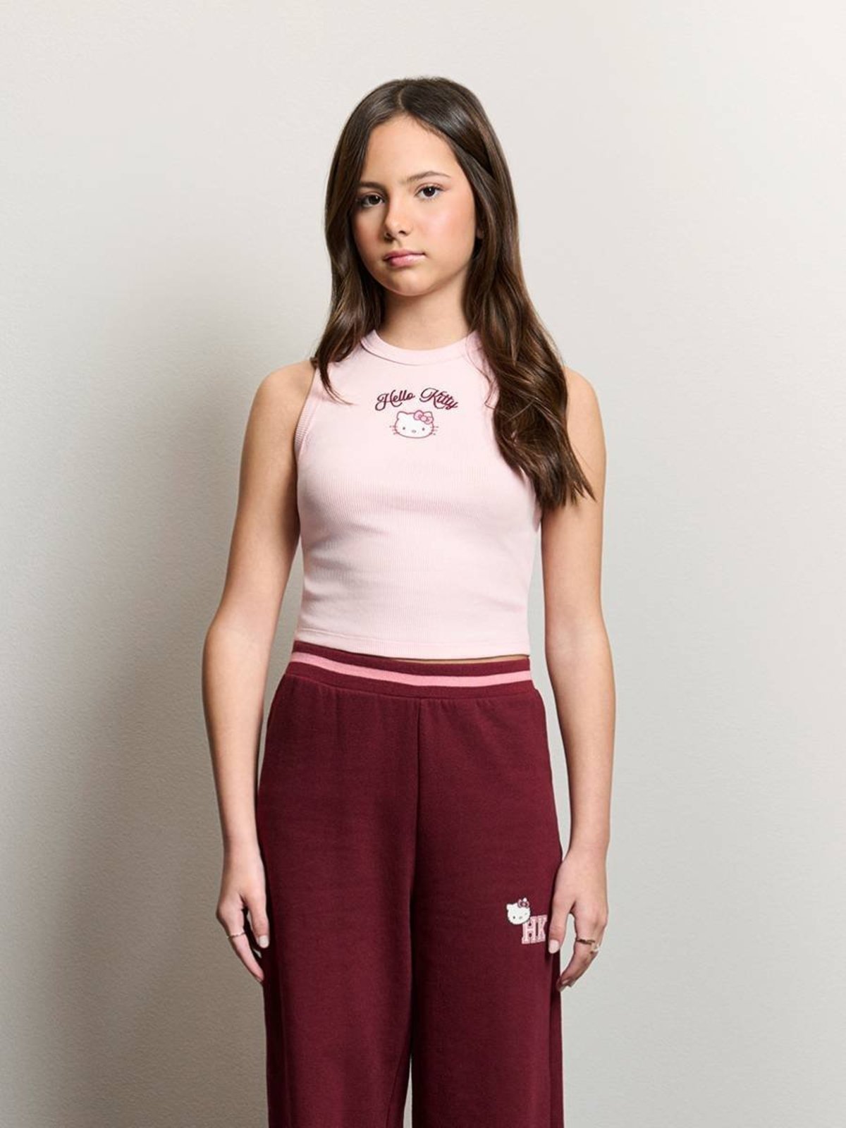 Infantil - Regata Feminina Authoria Canelada da Hello Kitty
