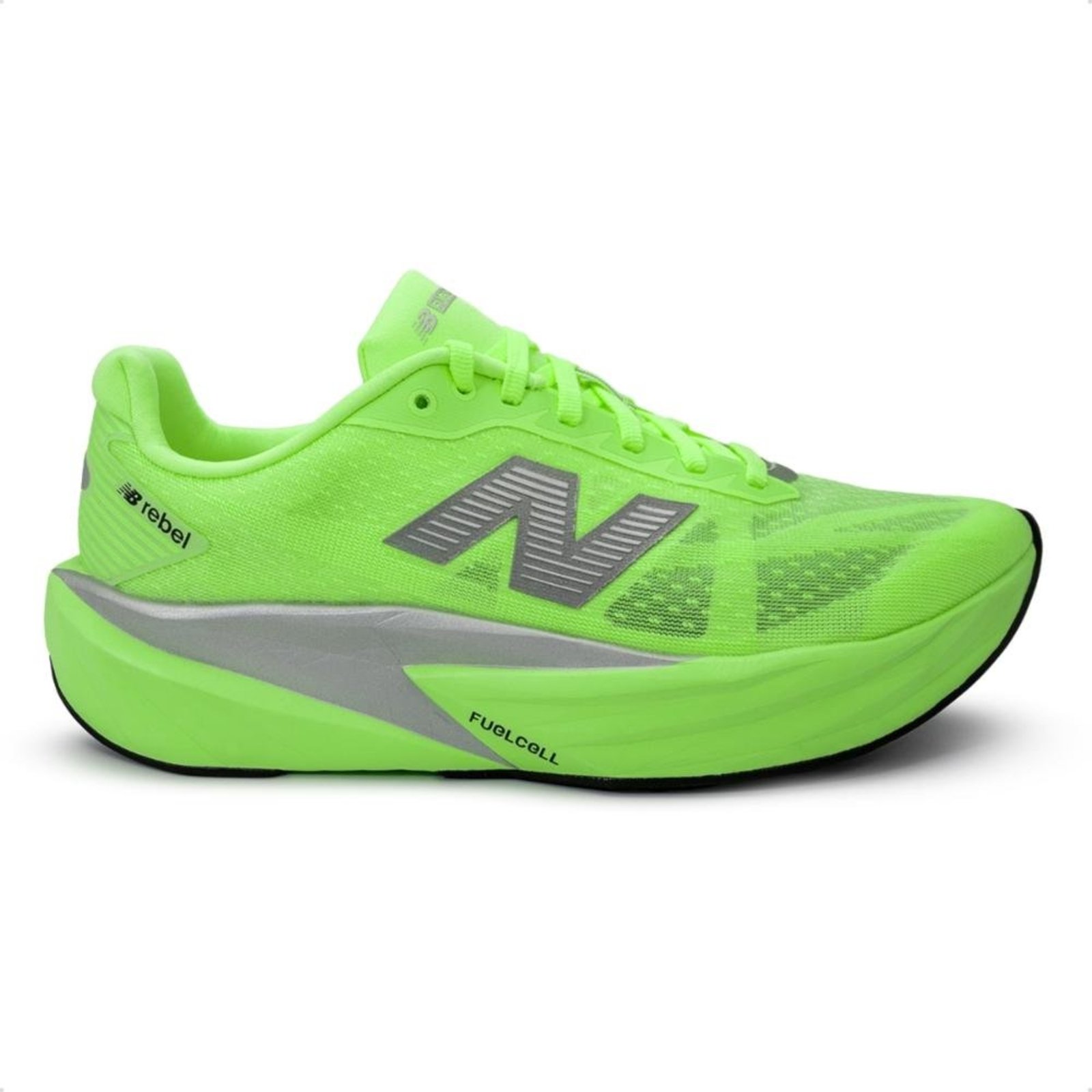 Tênis New Balance Masculino Fuelcell Rebel V5 Corrida Verde