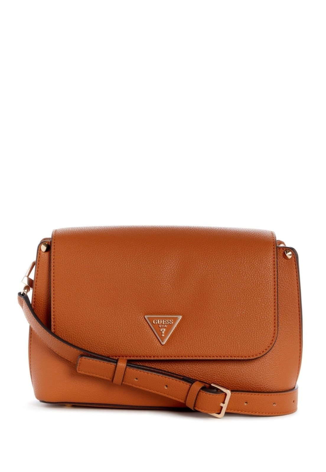 Vista 2 Bolsa Guess Meridian Ii Flap Crossbody preto preto