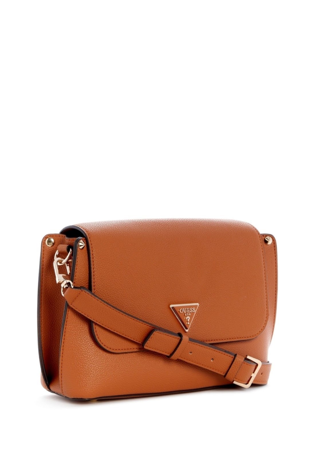 Vista 3 Bolsa Guess Meridian Ii Flap Crossbody preto preto